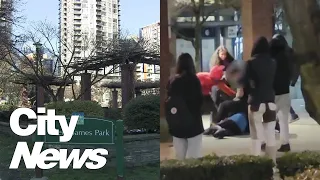 Swarming attack in Vancouver's Yaletown