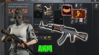 4k AKM wiping all lobby with best recoil profits 2.5M |Arena breakout