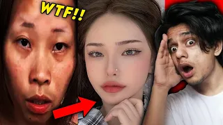 Asian Makeup Transformations! (TIKTOK Compilation) 3