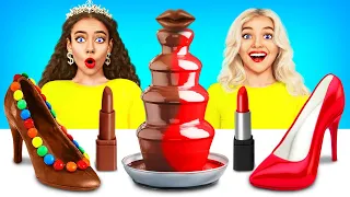 Çikolata Çeşmesi Fondü Mücadelesi | RATATA POWER’dan Eğlenceli Çikolatalı Yiyecek Durumları
