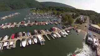 Flight Over Lake Raystown Resort and Seven Points Marina - Take 2