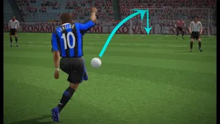 ⚡ ADRIANO HAMMERING GOAL - OFF THE CROSSBAR ⚡ | INTER | PES 6