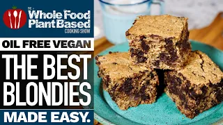 THE BEST VEGAN BLONDIES ❤️ Our new obsession!