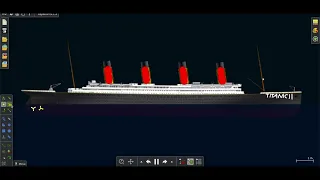 Algodoo Titanic II Sinking 2010 | Sleeping sun