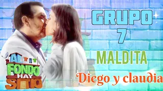 Maldita - canción de Diego y Claudia (letra) grupo 7 / Al fondo hay sitio 10