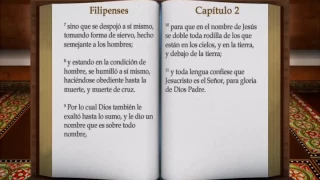 La Palabra de Dios. Filipenses. Biblia hablada RV 1960.