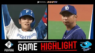 2022年6月11日 北海道日本ハム対中日 試合ハイライト