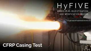 HyFIVE-3 | Hybrid Rocket Engine with CFRP Casing