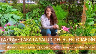 Por que y como aumentar la BIODIVERSIDAD en el huerto y jardín