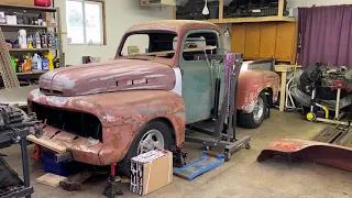 1951 Ford F1 Restomod - F1 to Explorer Chassis - Part 19 - Project Update
