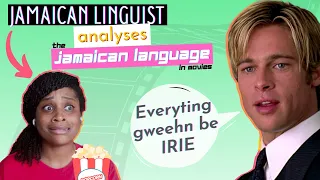 Jamaican Linguist Analyses || Brad Pitt's Accent in Meet Joe Black