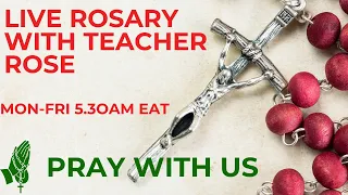 LIVE ROSARY - MARY UNDOER OF KNOTS NOVENA DAY 1