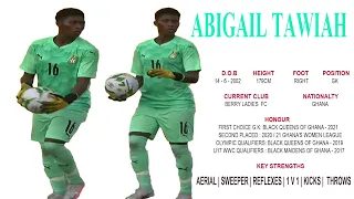 Abigail Tawiah | Helps The Black Queens Of Ghana Wins Its First International Trophy 2021|