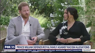 'Not a racist family': Prince William defends UK royal family against racism claims