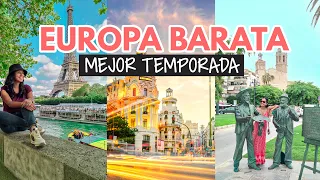 ¿Cuándo es más barato viajar a Europa?