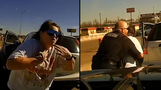 Texas Cop Saves Choking Woman on Highway