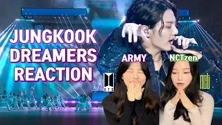 Sub) 아미가 엔시티즌에게 정국 'DREAMERS' 무대를 보여줬을때 반응은 ?🔥| BTS JUNGKOOK DREAMERS fancam REACTION | 카타르 월드컵 개막식