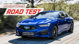 The 2021 Acura TLX Type S Delivers the Total Performance Sedan Experience | MotorWeek Road Test