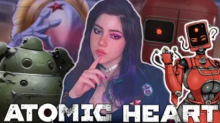 ЭЛЕАНОРА и другие девочки в ATOMIC HEART Полное прохождение на Русском | АТОМНОЕ СЕРДЦЕ | стрим #3