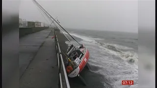 Weather Events 2020 - Heavy winds from Storm Ellen (Eire/UK) - BBC - 20th August 2020