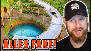 Das ist alles FAKE! Fritz Meinecke reagiert auf Survival Builds Exposed