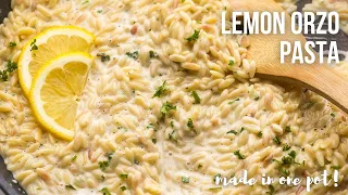 Lemon Orzo Pasta l The Recipe Rebel