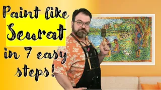 Paint like Seurat in 7 easy steps!