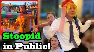 6IX9INE (Tekashi69) - STOOPID CHALLENGE IN PUBLIC!!!