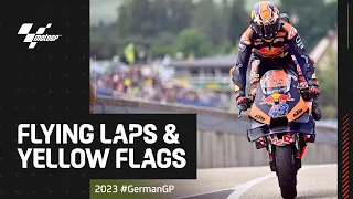 The chaotic last 5 mins of MotoGP™ Q2! 💨 | 2023 #GermanGP