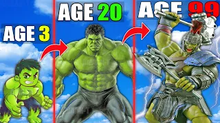 Surviving 99 YEARS As HULK In GTA 5.. (Mods)