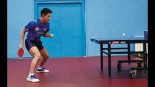 Zhang Jike's Basics: Forehand Topspin on a long shot