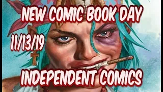 NEW COMIC BOOK DAY 11/13/19 INDEPENDENT COMICS PREVIEWS OF EVERY BOOK, COVER, AND KEY! NCBD COMICS