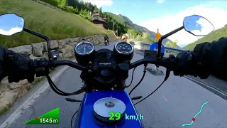 MZ TS 250/1 und ETZ 250 Auffahrt Stilfser Joch 2023 | 4k