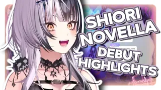 Shiori Novella debut HIGHLIGHTS【HololiveEN】