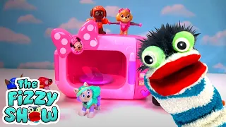 Paw Patrol Uses Minnie Mouse Magical Microwave