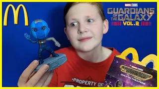 Happy Meal Toy Review GUARDIANS OF THE GALAXY VOL 3 McDonald's Toy NEBULA Marvel TOY STORY #shorts