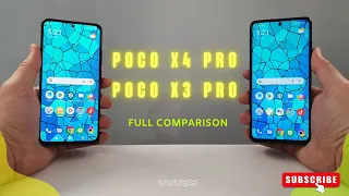 POCO X4 Pro vs POCO X3 Pro Camera comparison I Screen I Size I Sound Speakers I Design I Review 2022