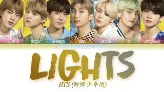 BTS - Lights (Color Coded Lyrics Eng/Rom/日本語字幕/한국어 가사)