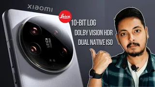 Xiaomi 14 Ultra's Camera Hardware is INSANE | Dual Native ISO | Dolby Vision HDR | 10 Bit LOG 🔥