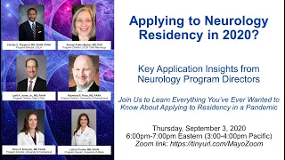 Neurology Program Director Webinar September 2020