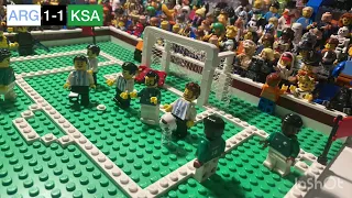 Saudi Arabia 2-1 Argentina | 2022 World Cup all Goals and Highlights [Lego Football]