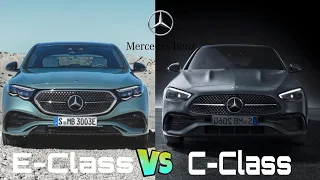 2024 Mercedes E-Class vs 2023 Mercedes C-Class