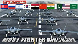 Top 10 Countries With The Most Fighter Aircraft