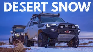 We found a FROZEN waterfall under a natural arch! - Lifestyle Overland [S5E7]