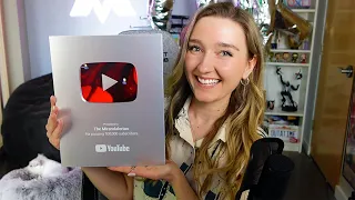 Unboxing my YouTube Silver Play Button! ~ Thank you all SO MUCH!