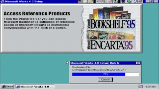 Installing Windows 95 with Programs (NOT A LIVE STREAM)