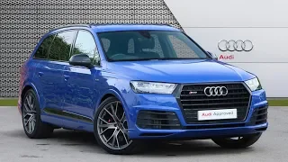 AUDI Q7 SQ7 TDI QUATTRO BLUE 2018