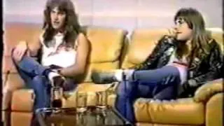 1982   Iron Maiden   Sounds interview  Australian Tv