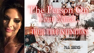 THE PERSON ON YOUR MIND.. THEIR TRUE INTENTIONS !!ALL SIGNS!! 🎄DECEMBER 2021 ⚜TIME STAMPED⚜