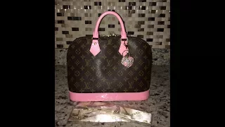 DIY: Painted Louis Vuitton Bags / bag makeover/custom Louis Vuitton/ Alma/Speedy